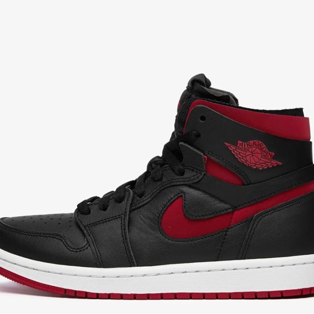 Nike Black and Red Air Jordans y7 or women’s 8.5 like new